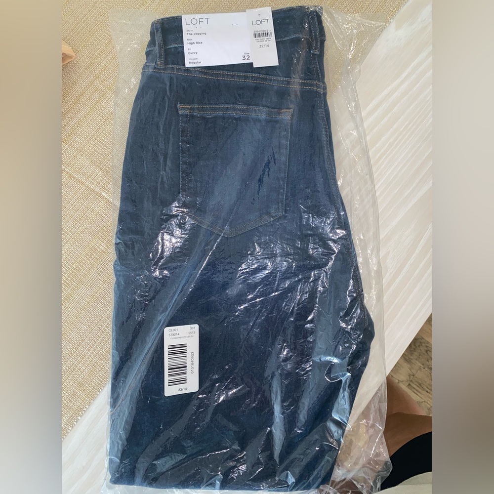 NWT LOFT THE JEGGING CURVY SIZE 32/14